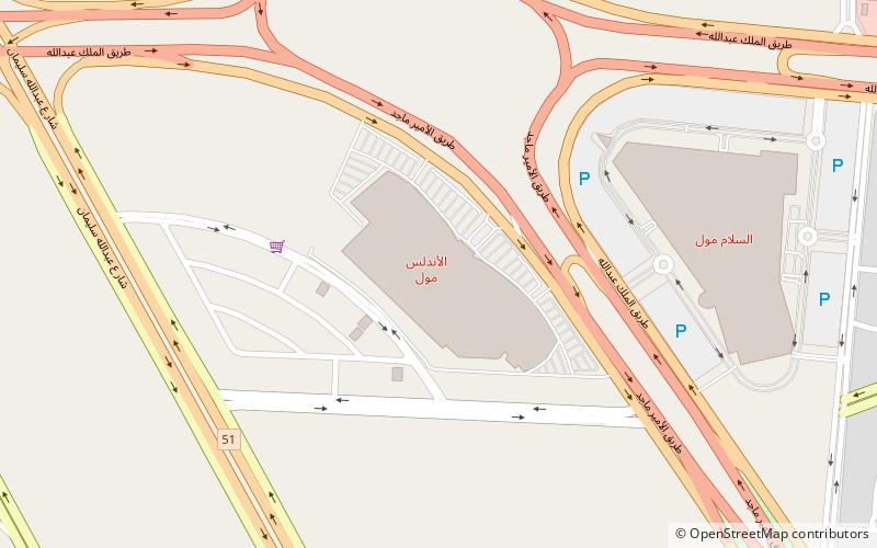 alandalus mall jeddah location map