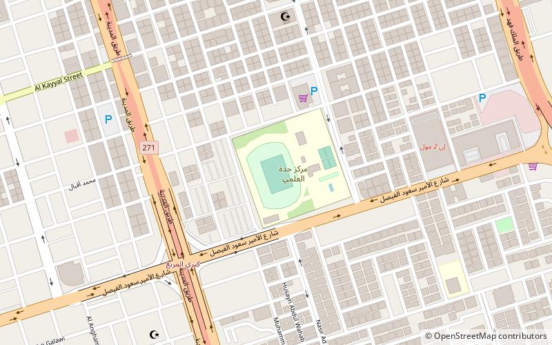 Prince Mohammed bin Abdullah Al Faisal Stadium location map