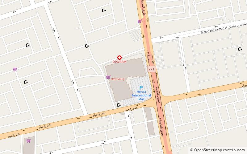 heraa international mall jeddah location map