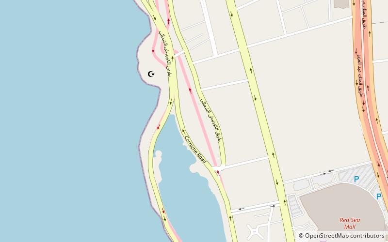 Jeddah Corniche Circuit location map