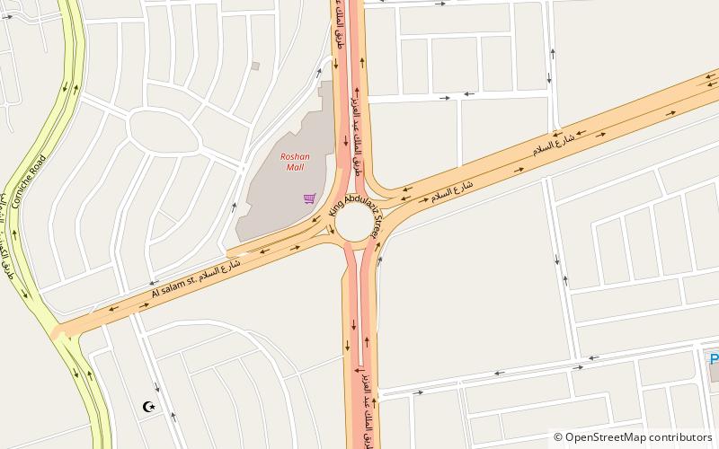 the globe roundabout jeddah location map