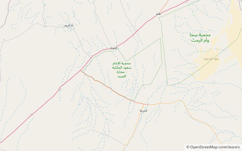 Mahazat-as-Sayd-Schutzgebiet location map