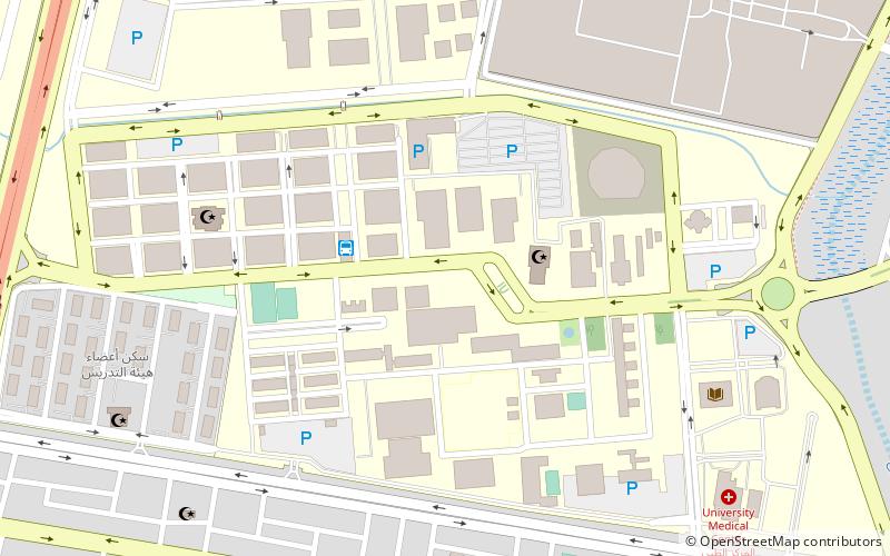 Islamic University of Madinah location map