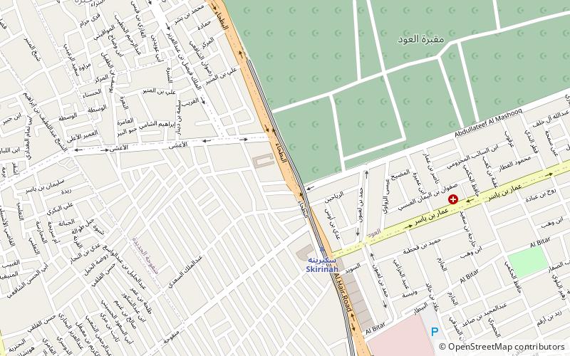 al bathaa riad location map