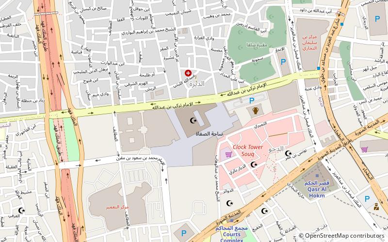 Imam Turki bin Abdullah Mosque location map