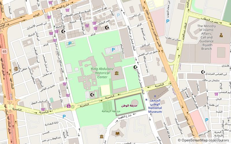 King Abdul Aziz Historical Centre location map