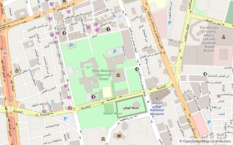 National Museum of Saudi Arabia location map