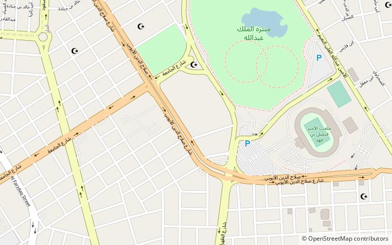 al malaz riyad location map