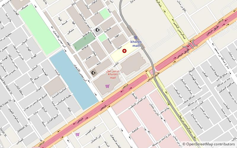 Khurais Mall khrys mwl location map