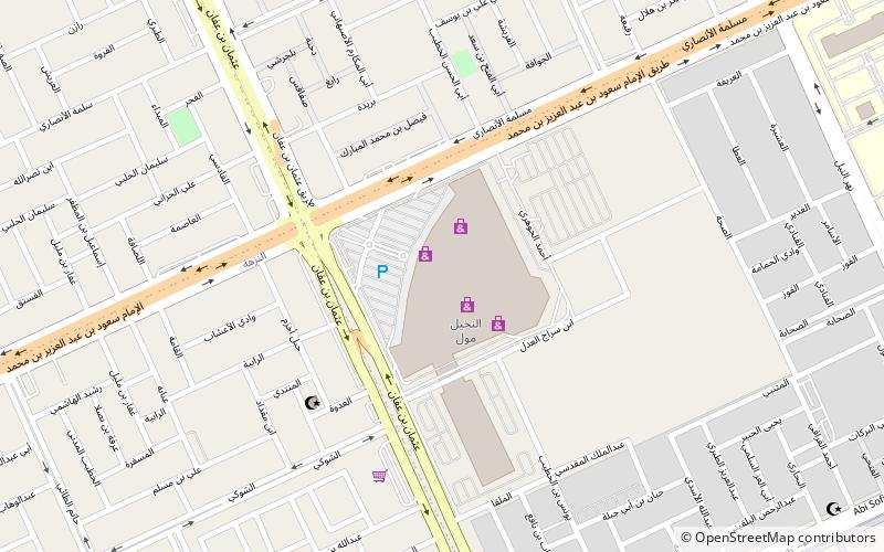 Al Nakheel Mall alnkhyl mwl location map