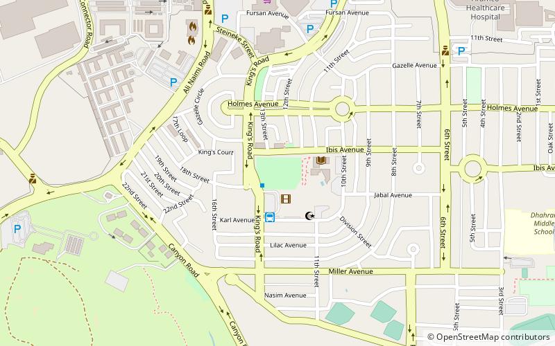 king st park az zahran location map
