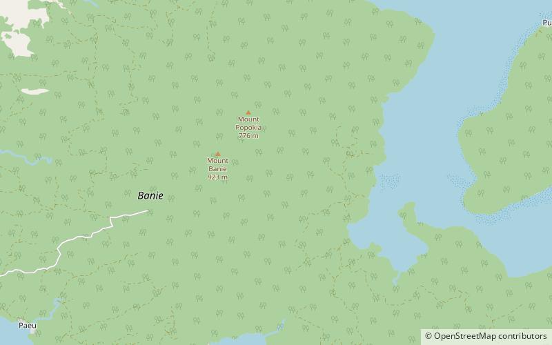 Teanu location map