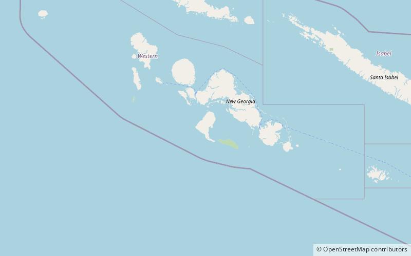 touo language rendova island location map