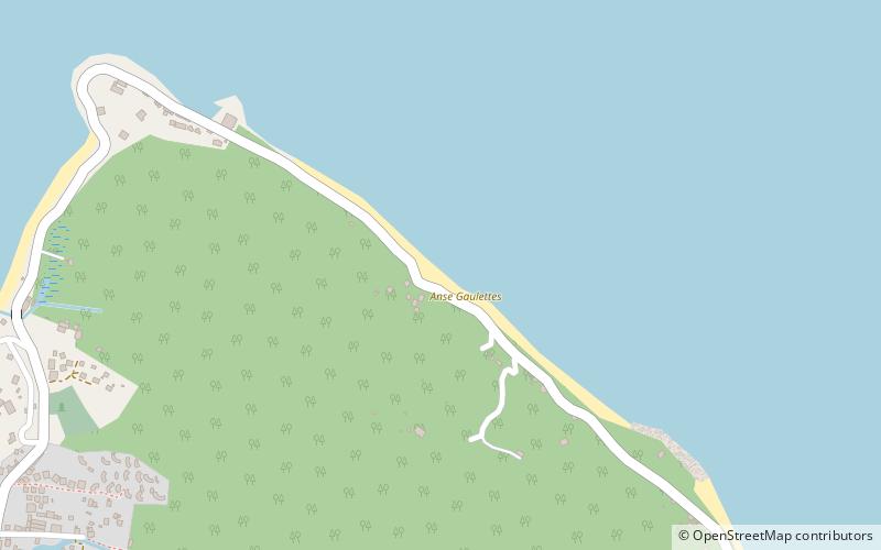 Anse Gaulettes location map