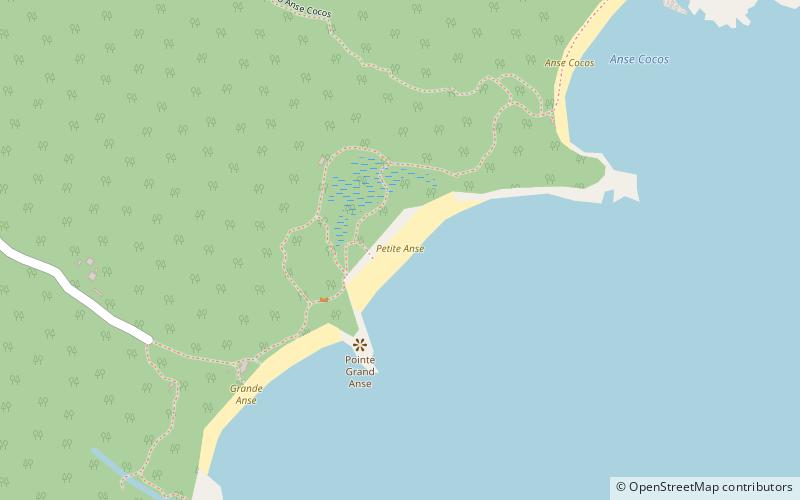 Petite Anse location map