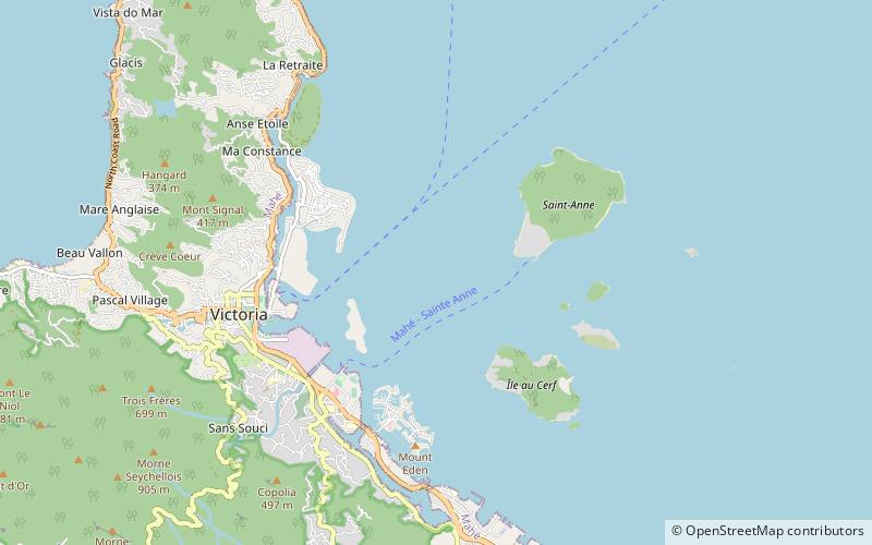 Port of Victoria location map