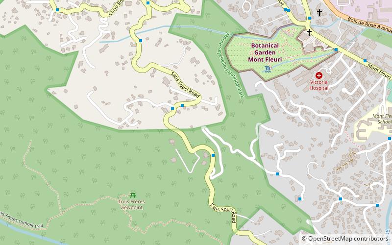 Distrito de Mont Fleuri location map