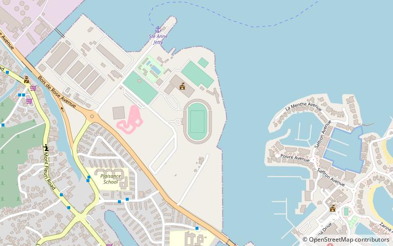stadion ludowy wyspa mahe location map