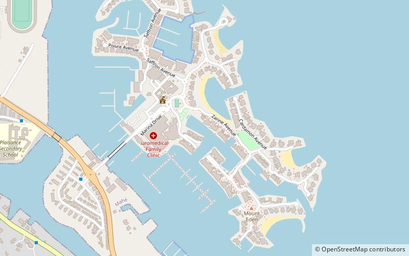 Eden Island location map