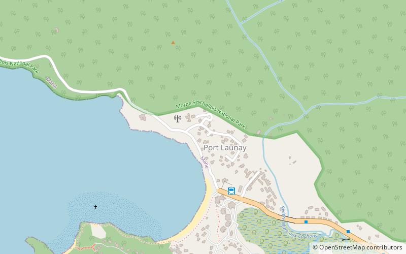 lislette wyspa mahe location map