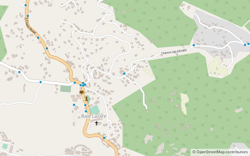 distrito de baie lazare mahe location map