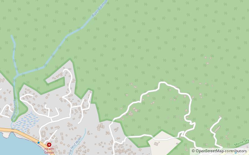 Anse Boileau location map
