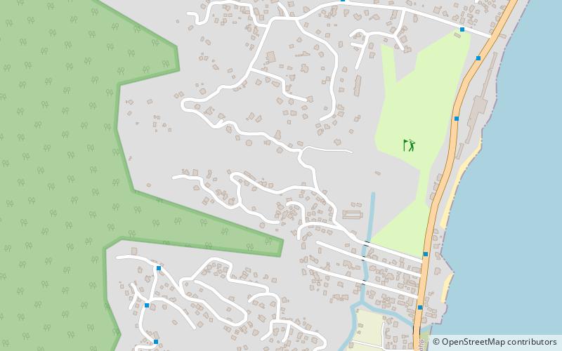 distrito de au cap mahe location map