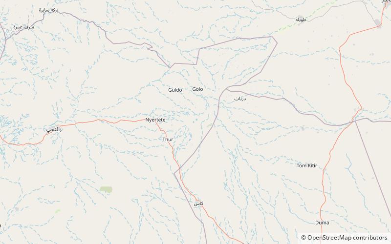 Marrah Mountains location map