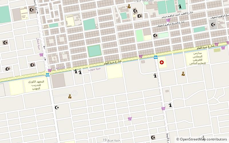 almughtaribeen university jartum location map