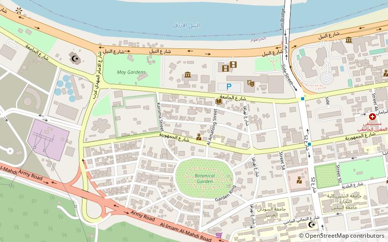 Al-Mogran Development Project location map