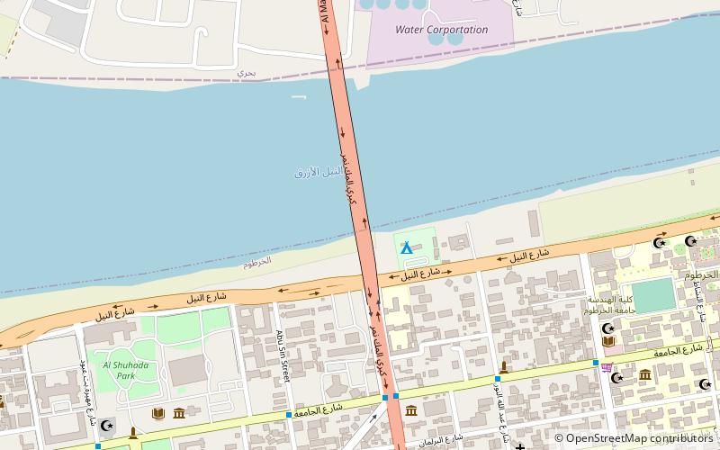 Al-Mak-Nimr-Brücke location map