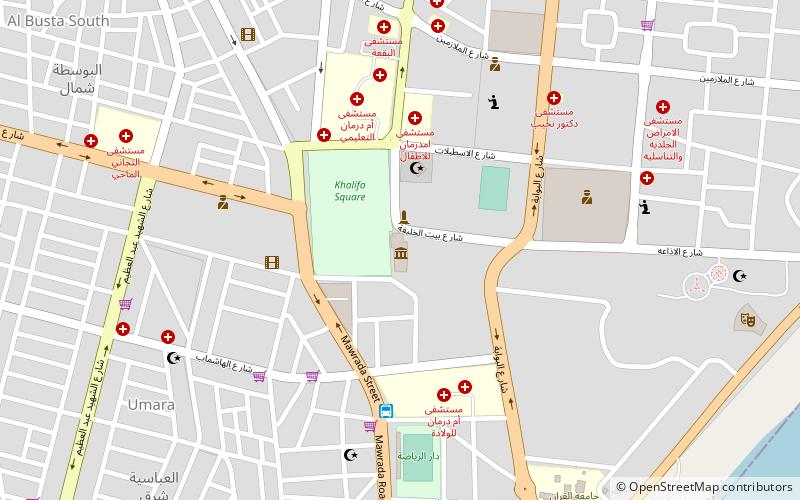 khalifa museum chartum location map