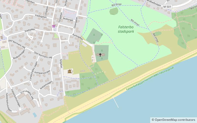 Falsterbo Church location map