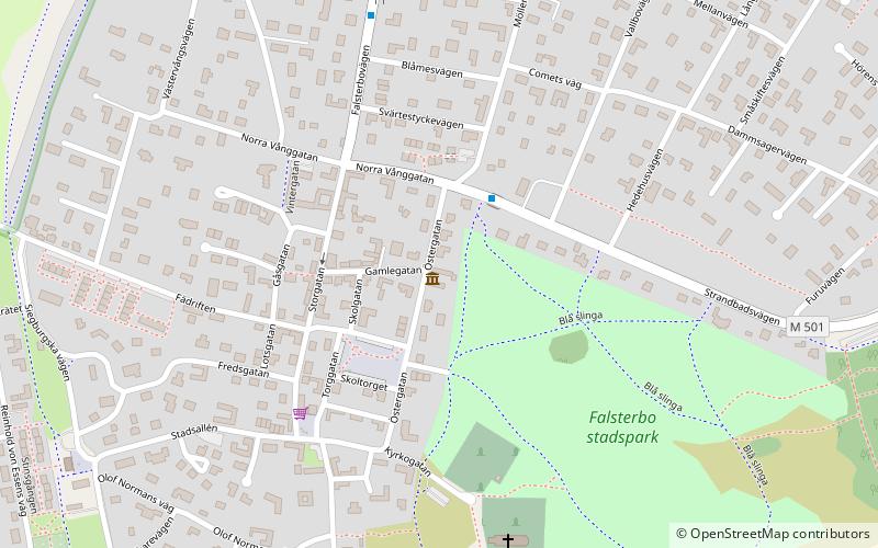 andreas lundbergagarden falsterbo location map