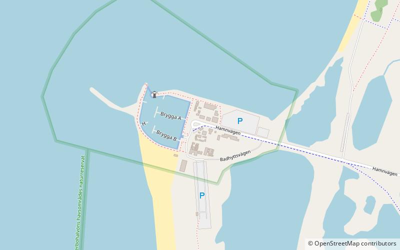 Skanörs hamn location map
