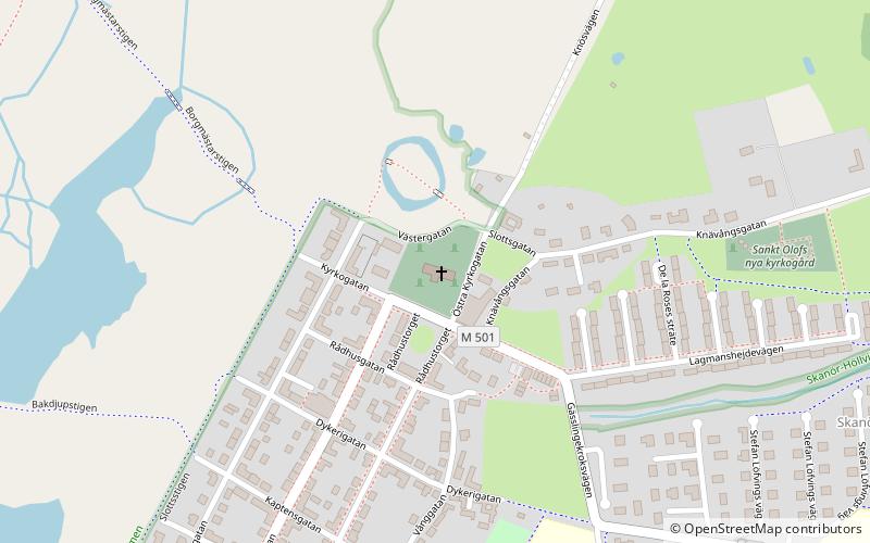 Skanör Church location map