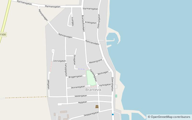 Brantevik location map