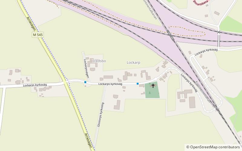 Lockarp location map