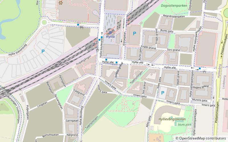 Hyllievång location map