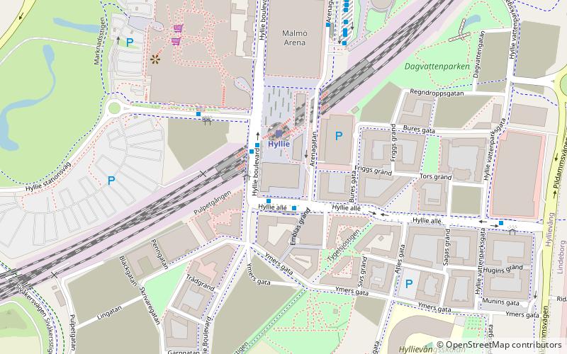 Point Hyllie location map