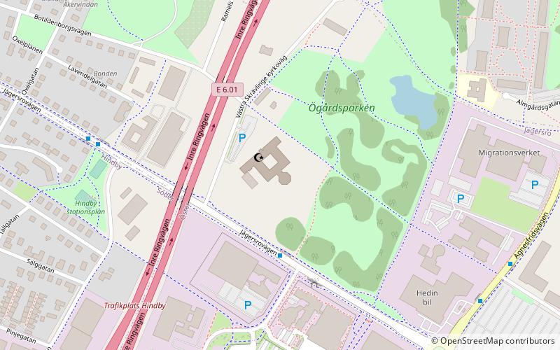 Malmö Mosque location map