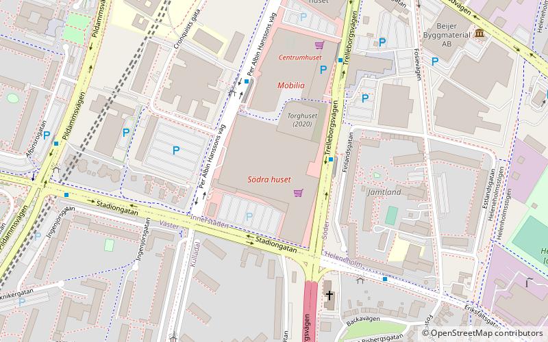 mobilia shopping center malmo location map