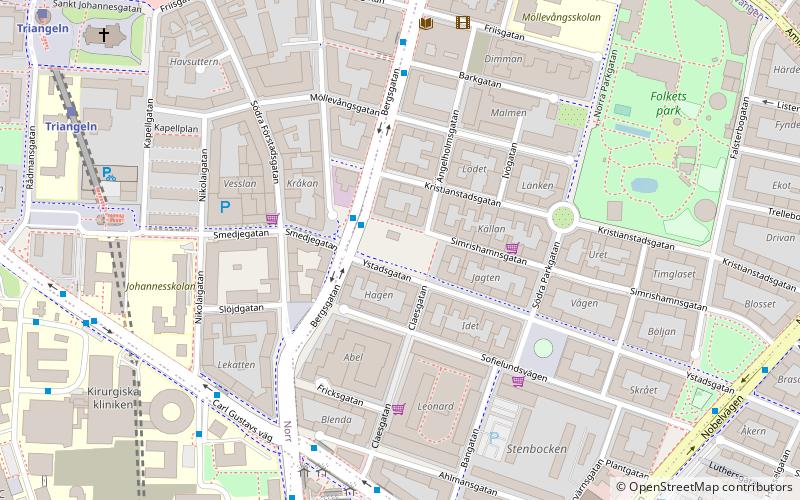 mollevangstorget square malmo location map