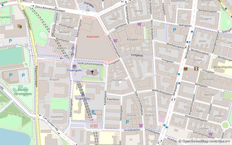 Rådmansvången location map