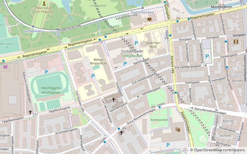 Hästhagen location map