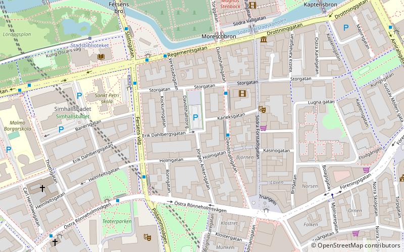 Davidshall location map
