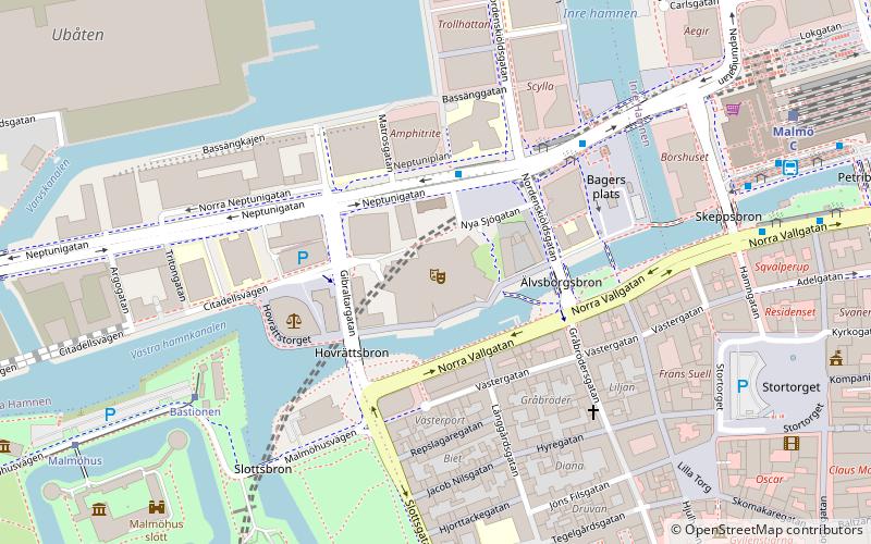 Malmö Live location map