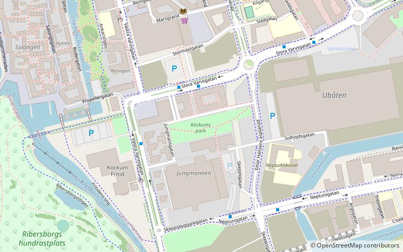 Kockums Crane location map