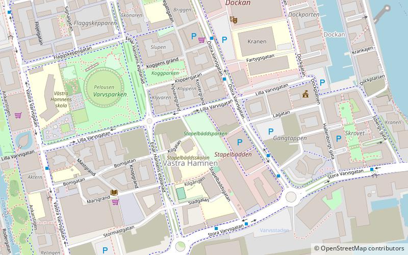 Stapelbäddsparken location map