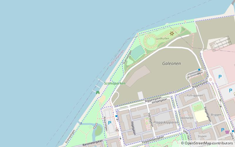 Scaniaparken location map